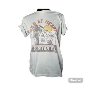 Desert Vibes and Wild at Heart Top Size Small